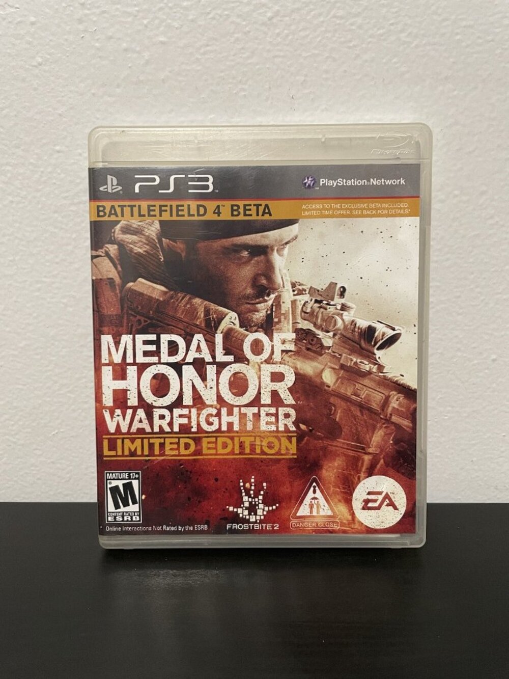 Medal Of Honor Warfighter Limited Edition PS3 PlayStation 3 CIB Video Game